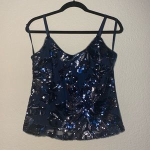 XSP - White House Black Market Sequin top